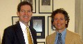 Sen Brownback and Justus Weiner - Click for larger image