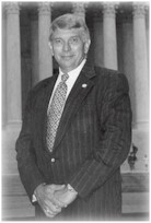 William J Murray in front of Supreme Court Building in Washington, DC